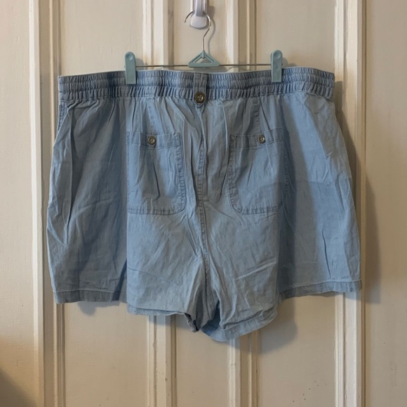 NEVER WORN Torrid 24 Drawstring Short Short - Chambray Blue - Picture 6 of 16